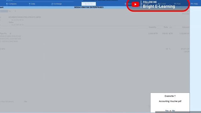 tally to pdf excel jpeg export | how to export tally invoice to pdf | tally se pdf excel jpeg expor смотреть онлайн