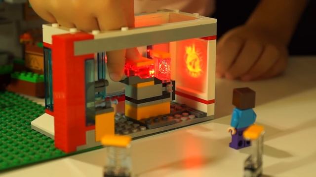 ? Лего ПОЖАР ? LEGO NBA для Лего НУБика Майнкрафт - Мультики и Анимация для Детей смотреть онлайн