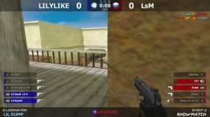 LILYLIKE -vs- LsM - 2 map // Шоу-Матч @kn1feTV