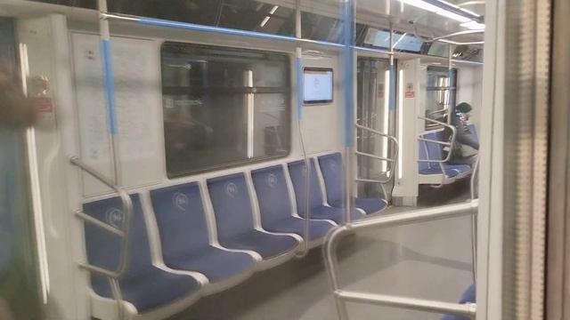 Некрасовская линия (Line 15). От Некрасовки до Нижегородской. 81.765.4 "Москва 2019".