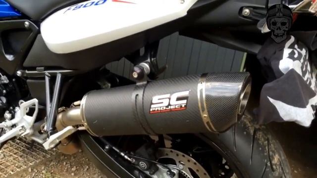 BMW F800R Awesome Exhaust Sound: Akrapovic VS Arrow VS Remus VS Ixil VS SC Project