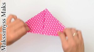 Как КРАСИВО сложить БУМАЖНЫЕ САЛФЕТКИ "Лилия" Урок №11