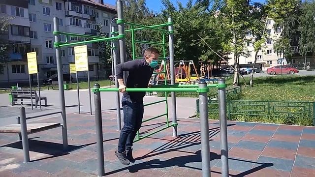 "Проект от 10 до ?" Отжимания на брусьях (28 повторов) смотреть онлайн