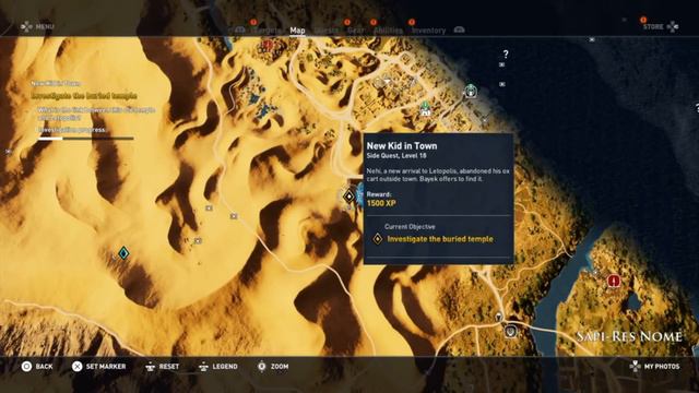 Location of The temple of a million years (AC Origins) смотреть онлайн