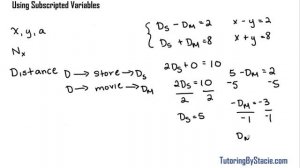 Using Subscripted Variables