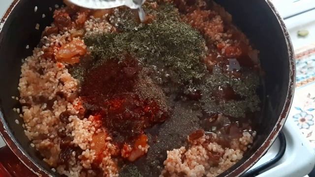 ДОЛМА ИЗ СУШЕНЫХ БАКЛАЖАН И ПЕРЦА. РЕЦЕПТ ИЗ ГАЗИАНТЕПА.