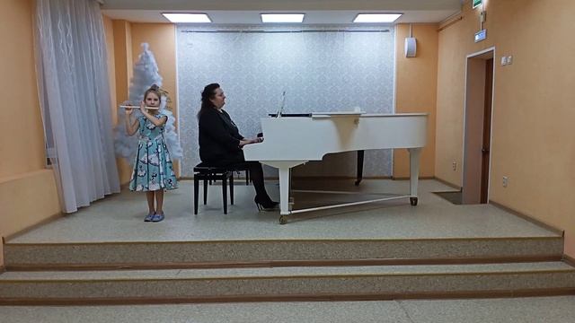 Чешская народная песня, поперечная блок-флейта смотреть онлайн