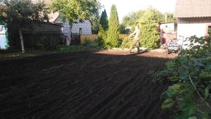 Боронование почв под посев сидератов