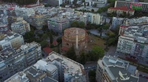 Рассматриваем Салоники. Греция. Панорамные виды города с высоты.