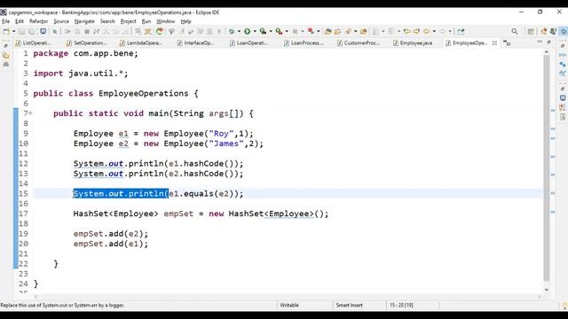 HashCode and Equals in Java Collections !Java tutorials for beginners !Java interview preparations