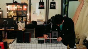 So sánh loa Edifier R1700BT vs Edifier R2000DB Sound Demo