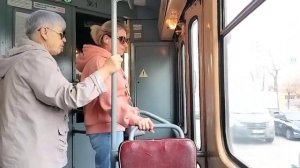 трамвай татра т3м ( Т6Б5 ), город Екатеринбург