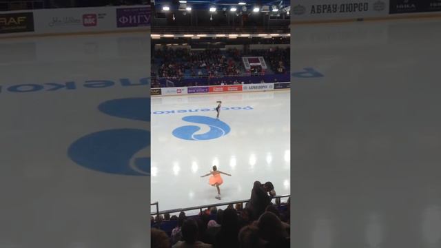 Elena Radionova triple lutz 2016 Елена Радионовп