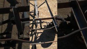 самодельный прицеп на минитрактор из задней подвески муравья