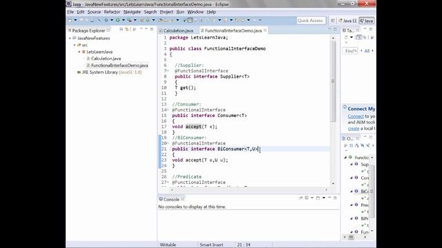Functional Interface Types смотреть онлайн