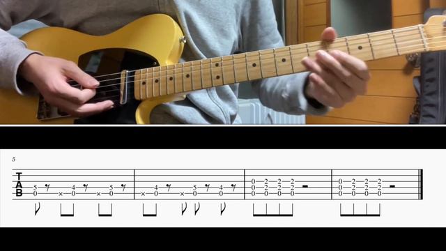 [TAB譜] Hell Ain't a Bad Place to Be/AC/DC Guitar riff [ギター] смотреть онлайн