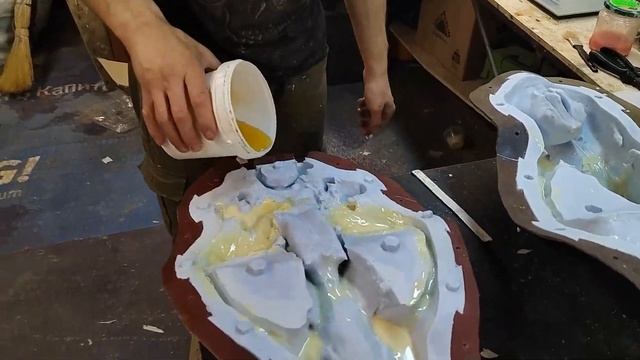 Череп 55 см Формовка 4 часть(финал)