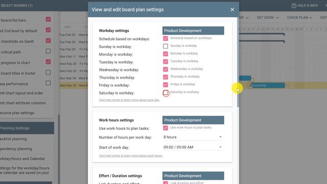 Gantt working days and hours смотреть онлайн