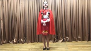 "Красная Шапочка" (Джессика МакДональд) , Комарова Валерия, 5 А класс, МБОУ "ЛИЦЕЙ", г Рошаль, 2021
