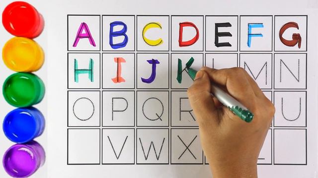 How To Write ABC for Kids and Toddlers | Nursery | ALPHABETS for Kids | A to Z