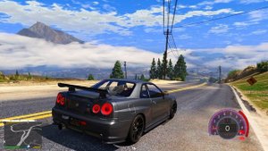 GTA 5 R34 skyline | Nissan Skyline R34 | nissan gtr 34
