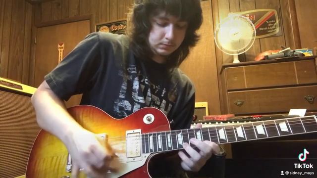 Sidney Mays- Violin solo on guitar смотреть онлайн