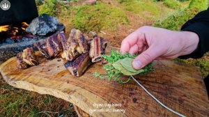Beef Short Rib Ragu - Comfort Food, perfect for cold evenings. ASMR outdoor cooking.