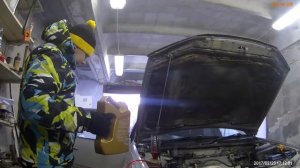 Замена Dextron 3 В ГУР.