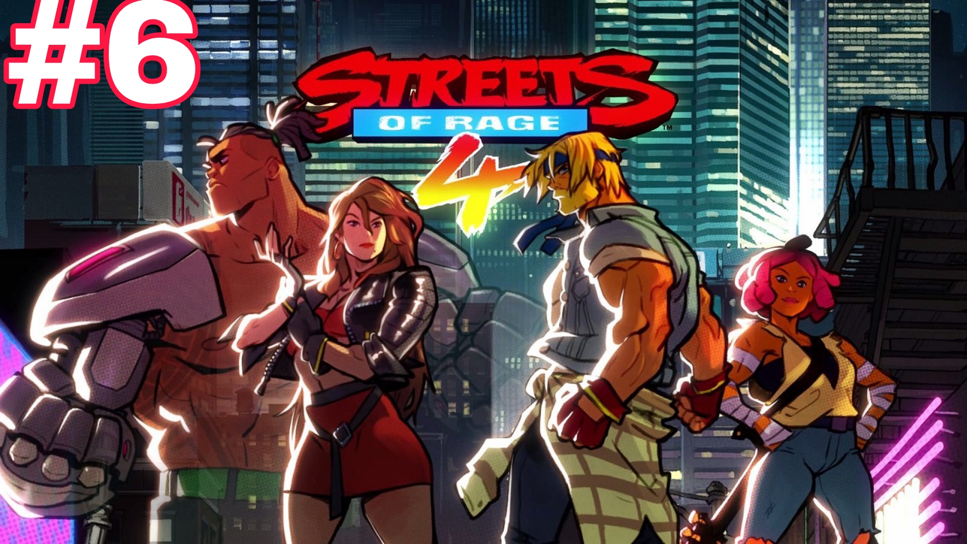 STREETS OF RAGE 4 ГЛАВА 6 ЧАЙНА ТАУН