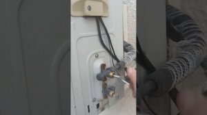 демонтаж сплит системы.