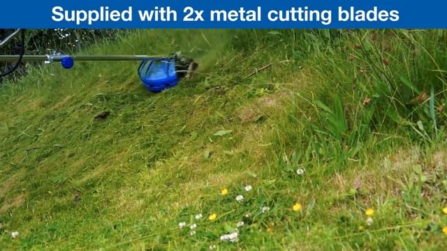 Hyundai 4-stroke Petrol Grass Trimmer / Strimmer / Brushcutter HYBCF31 In Use смотреть онлайн