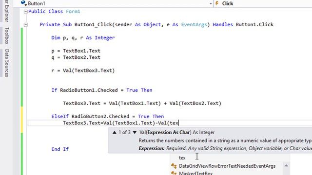 VB.NET Simple Calculator using Radio Button in Tamil | NVQ Level 4 ICTT смотреть онлайн