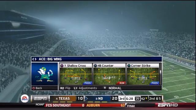 NCAA 13: POWER HOUSE OD, YEAR 1: NY_KIA31 VS ONEBACK смотреть онлайн