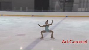 Маргарита  Качанова 6 лет. 3 Юн. разряд. 2-е место. 16.02.2019. Фигурное катание дети.