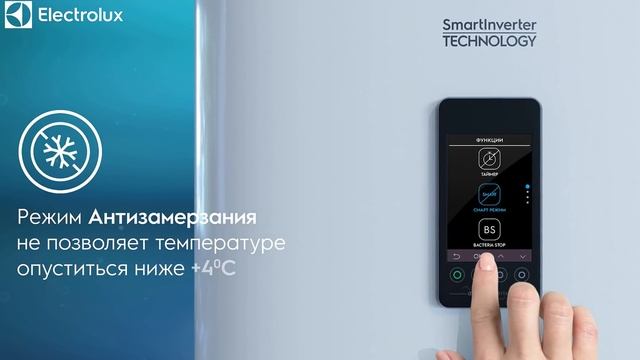 Умный водонагреватель Electrolux EWH 50 SmartInverter смотреть онлайн