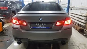Выхлоп на BMW 535i F10
