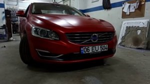 Оклейка авто " Volvo s60" виниловой плёнкой