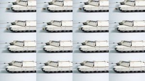 Massive LEGO Tank: Building US T28 Super Heavy Tank Doom Turtle with the Liebherr R 9800 Excavator!