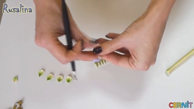 DIY ❤ Маленькие орхидеи ❤ Лепка цветов ❤ Создание украшений ❤ Полимерная глина
