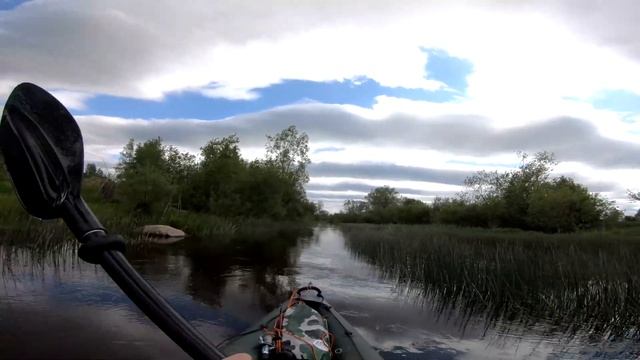 Сплав по речке Pedja, kayak trip in Estonia, day 3 смотреть онлайн