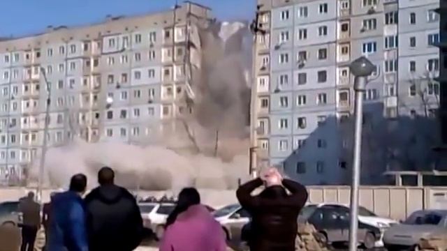 Обрушение жилого дома