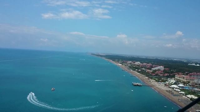 Helicopter ride over Belek hotels Antalya смотреть онлайн