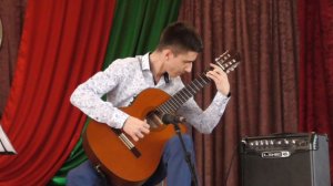 Луис Ален. Арабеска «Огонь сердца». На гитаре играет Илья Ковальчук.