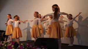 Детский танец на пасху