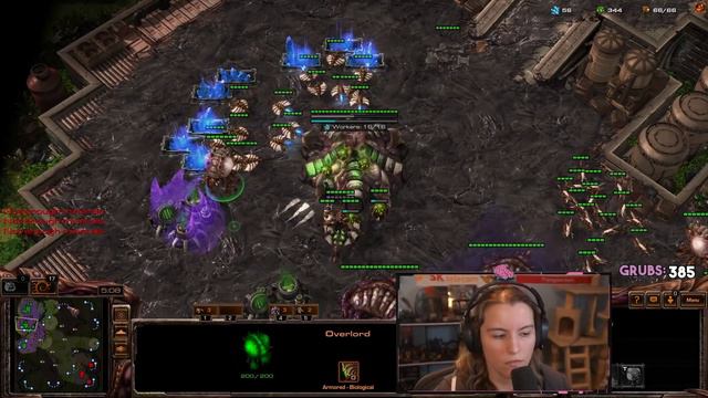 Mass Roach All In - ZvT смотреть онлайн