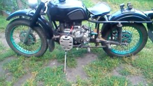 урал с двс к-750 ,зажигание от магнето