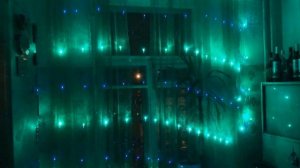 Светодиодная гирлянда сетка влагозащищенная 2x3m RGBY