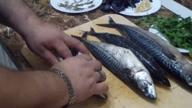 Пикантная скумбрия в духовке!!! смотреть онлайн