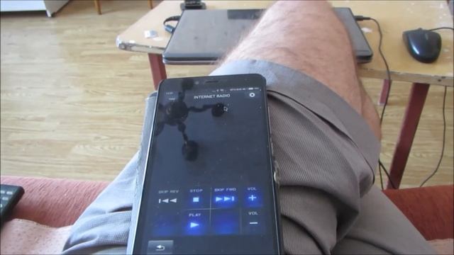 КАК управлять ресивером INTRNET RADIO по Lan Wifi через СМАРТФОН по Dlni PIONEER Control