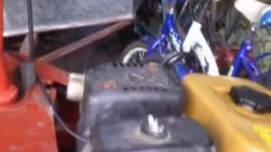 Запуск мотоблока САЛЮТ-100 в -10